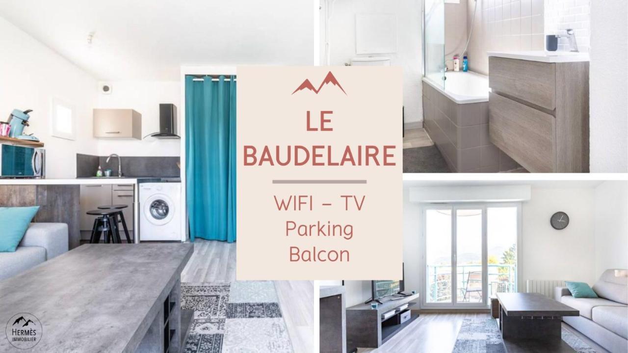 Studio tout equipe + parking grenoble Eksteriør bilde